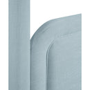  Color_Light Blue  Size_Full  -- Salina Light Blue Linen Textured Fabric Upholstered Full Bed IMAGE 8