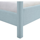  Color_Light Blue  Size_Twin  -- Salina Light Blue Linen Textured Fabric Upholstered Twin Bed IMAGE 9