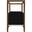  Color_Brown  Size_Twin  --  Salina Brown Velvet Upholstered Twin Bed IMAGE 5