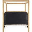  Meridian Salina Camel Velvet Upholstered King Bed IMAGE 5