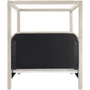  Color_Cream  Size_King  --  Salina Cream Velvet Upholstered King Bed IMAGE 5