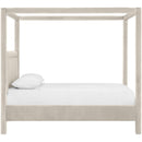  Meridian Salina Cream Velvet Upholstered Queen Bed IMAGE 4