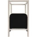  Meridian Salina Cream Velvet Upholstered Twin Bed IMAGE 5