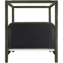  Meridian Salina Green Velvet Upholstered King Bed IMAGE 5