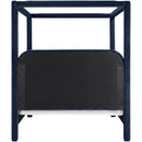  Color_Navy  Size_King  --  Salina Navy Velvet Upholstered King Bed IMAGE 5