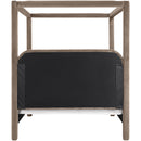  Color_Taupe  Size_Full  --  Salina Taupe Velvet Upholstered Full Bed IMAGE 5