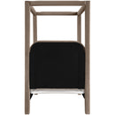  Color_Taupe  Size_Twin  --  Salina Taupe Velvet Upholstered Twin Bed IMAGE 5