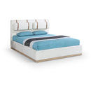  Size_Full -- Meridian Bennet Upholstered Panel Bed IMAGE 1