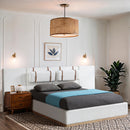  Size_Full -- Meridian Bennet Upholstered Panel Bed IMAGE 3