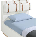  Size_Twin -- Bennet Cream Linen Textured Fabric Upholstered Twin Bed IMAGE 11