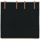  Size_Twin -- Bennet Cream Linen Textured Fabric Upholstered Twin Bed IMAGE 9