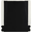  Size_Twin -- Chandra Cream Linen Textured Fabric Upholstered Twin Bed IMAGE 5