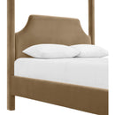  Color_Beige  Size_King  -- Dawson Beige Velvet Upholstered King Bed IMAGE 7