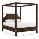  Color_Brown  Size_Full  -- Dawson Brown Velvet Upholstered Full Bed IMAGE 11