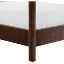  Color_Brown  Size_King  -- Dawson Brown Velvet Upholstered King Bed IMAGE 8