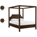  Color_Brown  Size_Queen  -- Dawson Brown Velvet Upholstered Queen Bed IMAGE 12