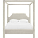  Color_Cream  Size_Full  -- Dawson Cream Velvet Upholstered Full Bed IMAGE 3