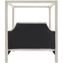  Meridian Dawson Cream Velvet Upholstered King Bed IMAGE 5