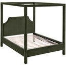  Color_Green  Size_Full  -- Dawson Green Velvet Upholstered Full Bed IMAGE 6