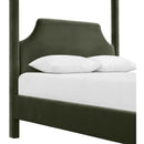  Color_Green  Size_Full  -- Dawson Green Velvet Upholstered Full Bed IMAGE 7