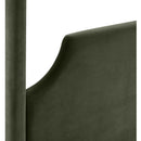  Color_Green  Size_King  -- Dawson Green Velvet Upholstered King Bed IMAGE 9