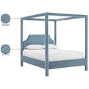  Color_Light Blue  Size_Full  -- Dawson Light Blue Velvet Upholstered Full Bed IMAGE 12