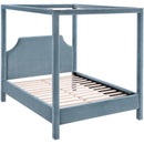  Color_Light Blue  Size_King  -- Dawson Light Blue Velvet Upholstered King Bed IMAGE 6