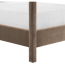  Color_Taupe  Size_Full  -- Dawson Taupe Velvet Upholstered Full Bed IMAGE 8