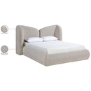  Color_Beige  Size_Full  -- Meridian Elowen Upholstered Platform Bed IMAGE 11