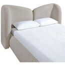  Color_Beige  Size_Full  -- Meridian Elowen Upholstered Platform Bed IMAGE 5