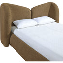  Color_Brown  Size_Full  -- Elowen Brown Chenille Fabric Upholstered Full Bed IMAGE 5