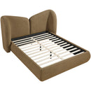  Color_Brown  Size_Full  -- Elowen Brown Chenille Fabric Upholstered Full Bed IMAGE 6