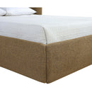  Meridian Elowen Brown Chenille Fabric Upholstered King Bed IMAGE 8