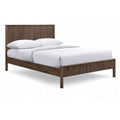  Color_Walnut  Size_Full  -- Meridian Kivo Panel Bed IMAGE 1