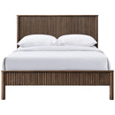  Meridian Kivo Walnut Solid Wood King Bed IMAGE 3
