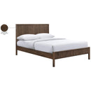  Meridian Kivo Walnut Solid Wood King Bed IMAGE 8
