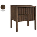  Color_Walnut -- Meridian Kivo 2 Drawer Nightstand IMAGE 12
