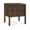  Color_Walnut -- Meridian Kivo 2 Drawer Nightstand IMAGE 1
