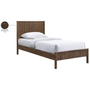  Meridian Kivo Walnut Solid Wood Twin Bed IMAGE 8