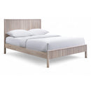  Meridian Kivo Natural Solid Wood King Bed IMAGE 1
