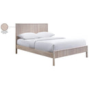  Meridian Kivo Natural Solid Wood King Bed IMAGE 8