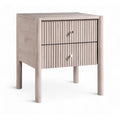  Color_Natural -- Kivo Natural Solid Wood Nightstand IMAGE 1