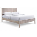  Color_Natural  Size_Queen  -- Kivo Natural Solid Wood Queen Bed IMAGE 1