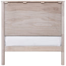  Color_Natural  Size_Twin  -- Kivo Natural Solid Wood Twin Bed IMAGE 5