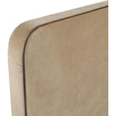  Color_Beige / Brown  Size_Twin  -- Rava Beige / Brown Velvet Upholstered Twin Bed IMAGE 7