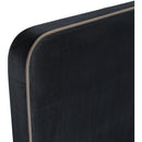  Color_Black / Taupe  Size_Full  -- Rava Black / Taupe Velvet Upholstered Full Bed IMAGE 7