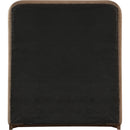  Meridian Rava Brown / Beige Velvet Upholstered Twin Bed IMAGE 4