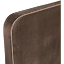  Color_Brown / Beige  Size_Twin  -- Rava Brown / Beige Velvet Upholstered Twin Bed IMAGE 7