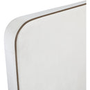  Meridian Rava Cream / Beige Velvet Upholstered Twin Bed IMAGE 7
