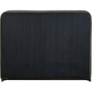  Color_Green / Brown  Size_King  -- Rava Green / Brown Velvet Upholstered King Bed IMAGE 4